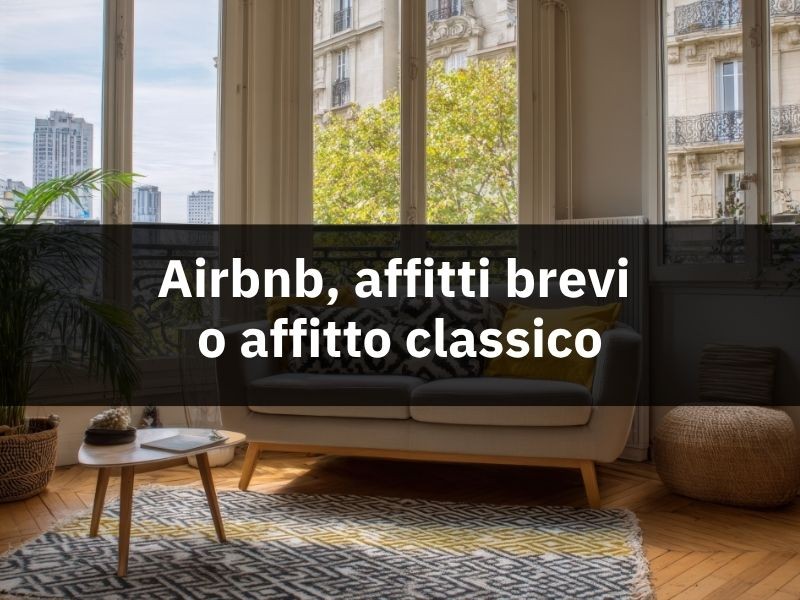 Airbnb, affitti brevi o a